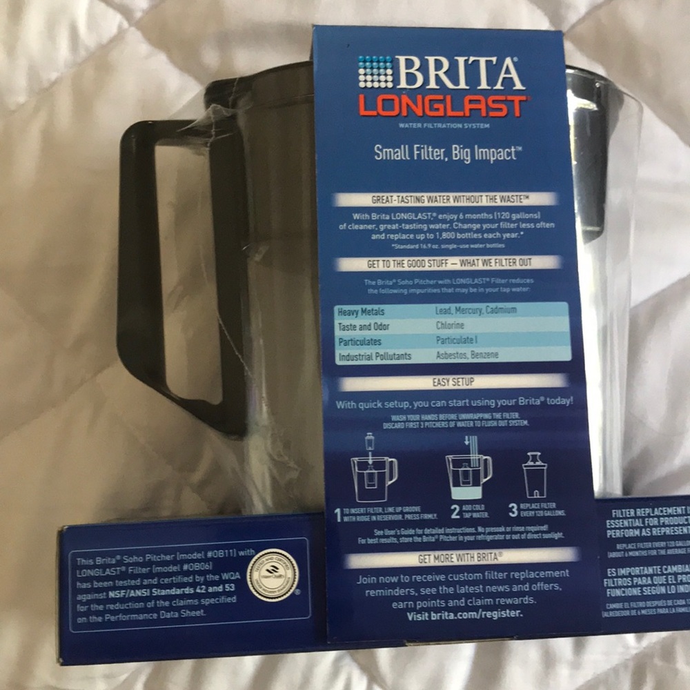 Water Filter Jug